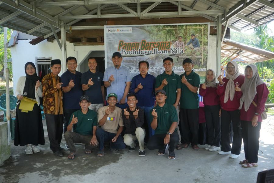 Transformasi PETI melalui Panen Bersama Budidaya Ikan Nila di Desa Tanjung Agung