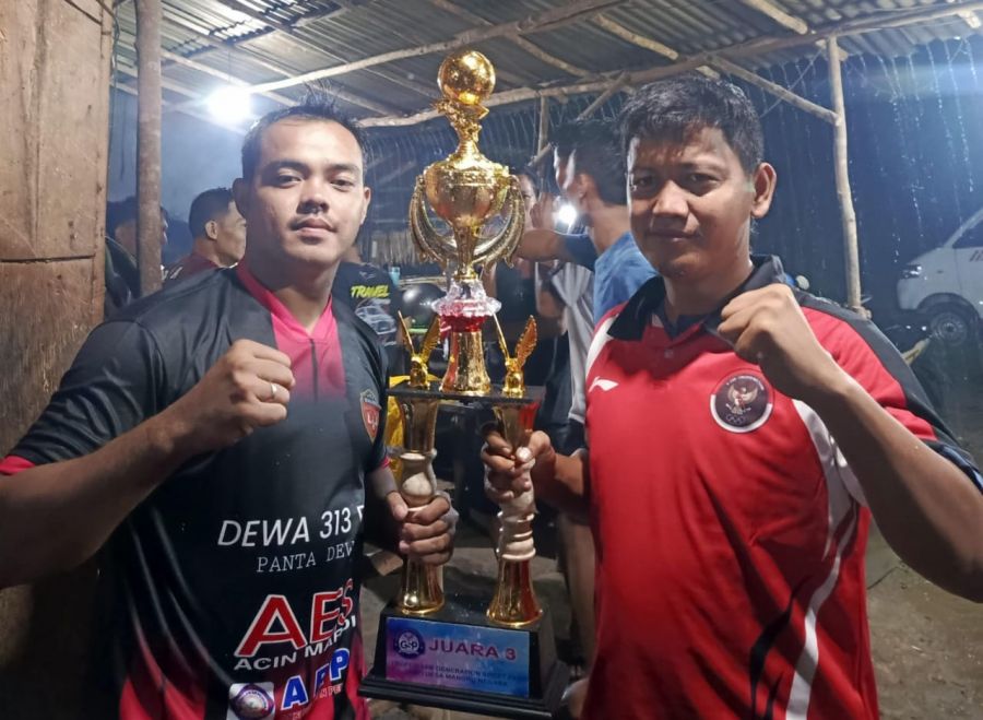 Tropi Perdana Juara Bola Kaki Untuk Anak Muda Desa Panta dewa Berhasil dibawa Pulang