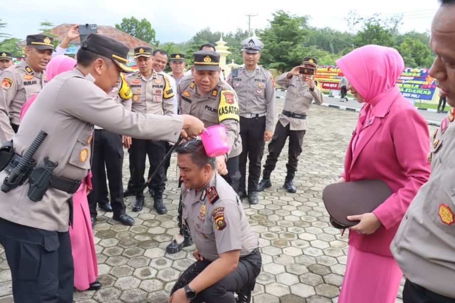 Upacara Kenaikan Pangkat Personil Polres PALI