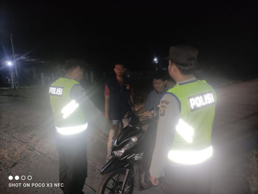 Upaya Meningkatkan Kamtibmas, Polsek Talang Ubi Laksanakan Kegiatan Rutin KRYD Razia Terpadu
