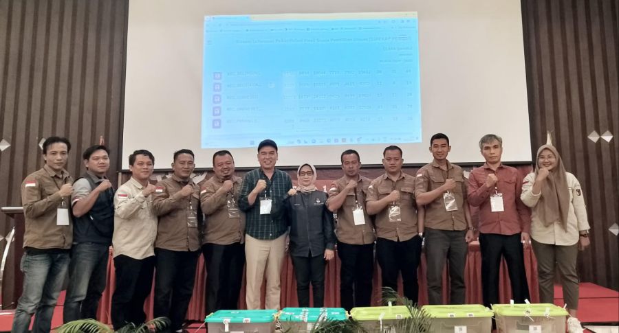 Usai Pelaksanaan Rapat Pleno Ditingkat Kabupaten, Ketua PPK Gunung Megang Ucapkan Terimakasih