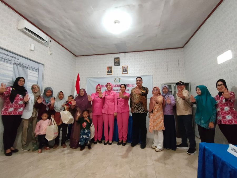 VP Sustainability dan Humas PT BA Hadiri Bakti Kesehatan yang Digelar Oleh Bhayangkari Muara Enim