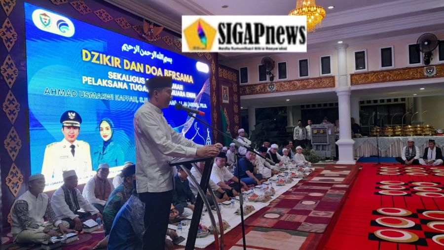 Zdikir dan Doa Bersama Wabup Sekaligus PLT Bupati Muara Enim Ajak Masyarakat Terus Bersyukur