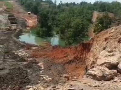 Dampak Penutupan Aliran Sungai Bintan, Warga Ancam Akan Demo Ke PTBA