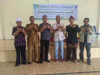 Desa Darmo Jadi Tuan Rumah Sosialisasi Aksara Ulu di Kabupaten Muara Enim