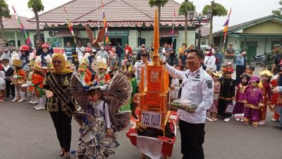 Karnaval TK/PAUD Selawang Kidul Berlangsung Meriah