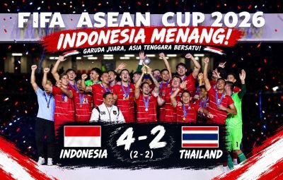 Kemenangan Timnas di ASEAN Cup 2026 Jadi Kado HUT ke-81 TNI di Brigif TP 89/GG