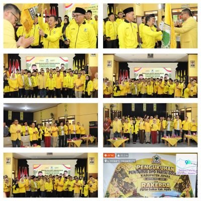 Pengukuhan Pengurus DPD Partai Golkar Jepara Periode 2025–2030 dan Rakerda