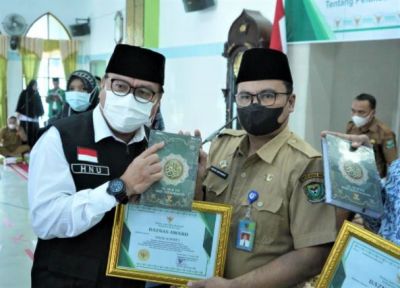 Peringati HUT Baznaz ke-21 DisKominfo Kabupaten Muara Enim Raih Baznaz Award