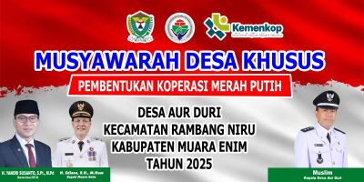secara-resmi-koperasi-desa-merah-putih-aur-duri-terbentuk-kepengurusan-berikut-nama-namanya