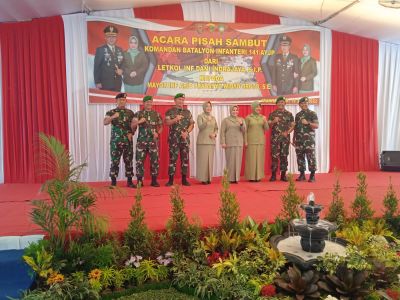 Sertijab Dan Acara Pisah Sambut Komandan Batalyon Infanteri 141 / AYJP Kodam II / Sriwijaya